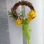 Couronne "Eclat de Pintemps"